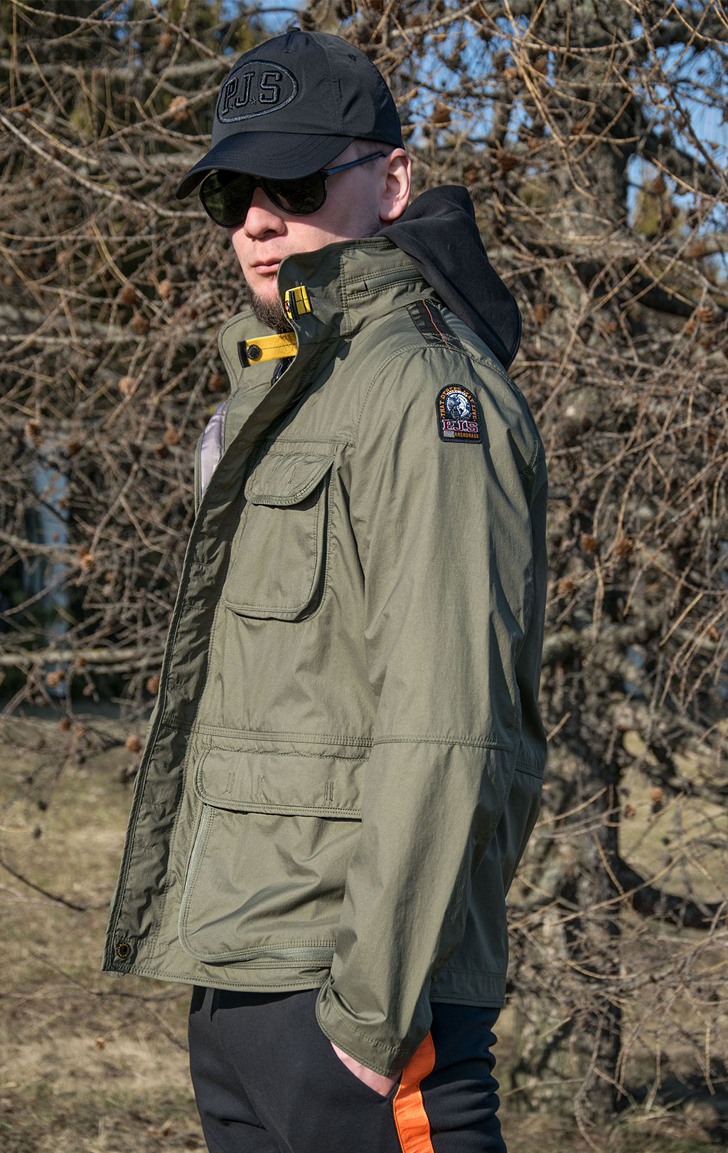 Ветровка PARAJUMPERS DESERT M-65 SS 22 fisherman 