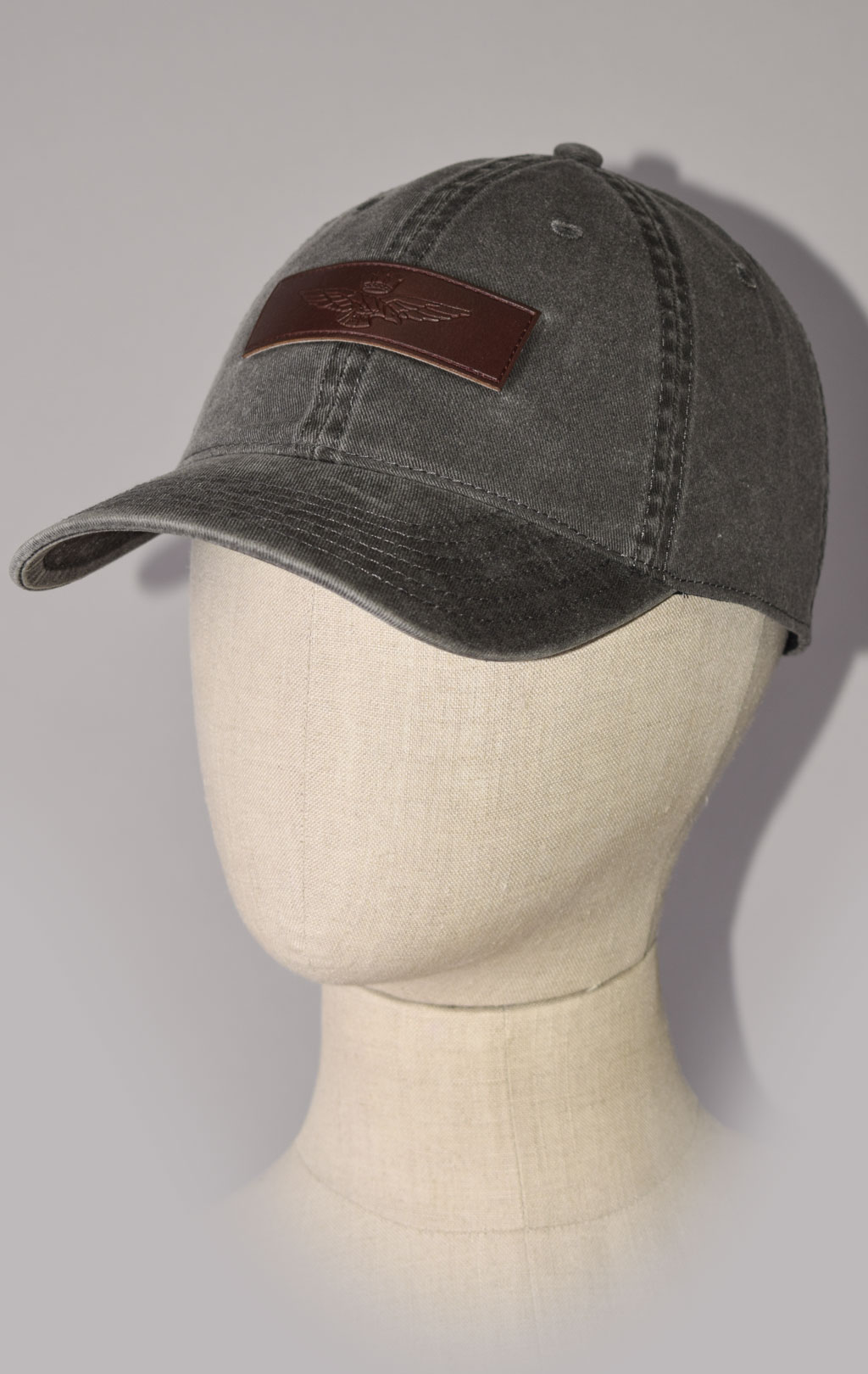 Бейсболка AERONAUTICA MILITARE SS 23/CN jet black (HA 1133)