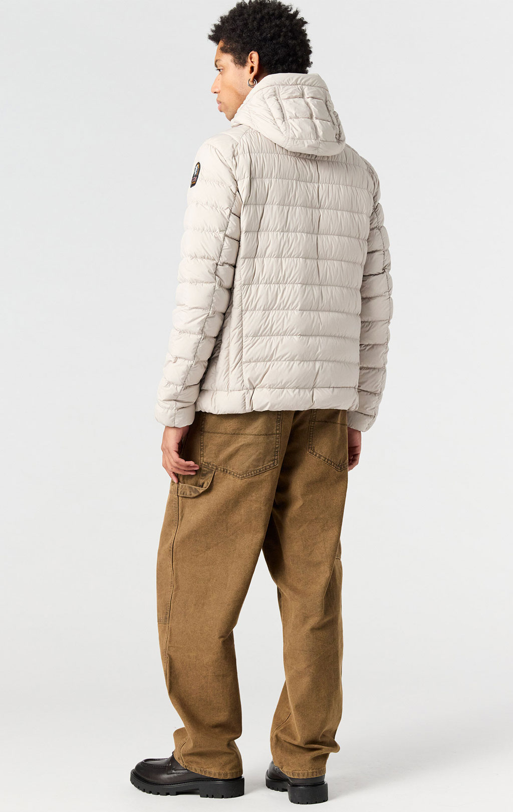 Куртка-пуховик лёгкая PARAJUMPERS LAST MINUTE FW 25/26 mastic 