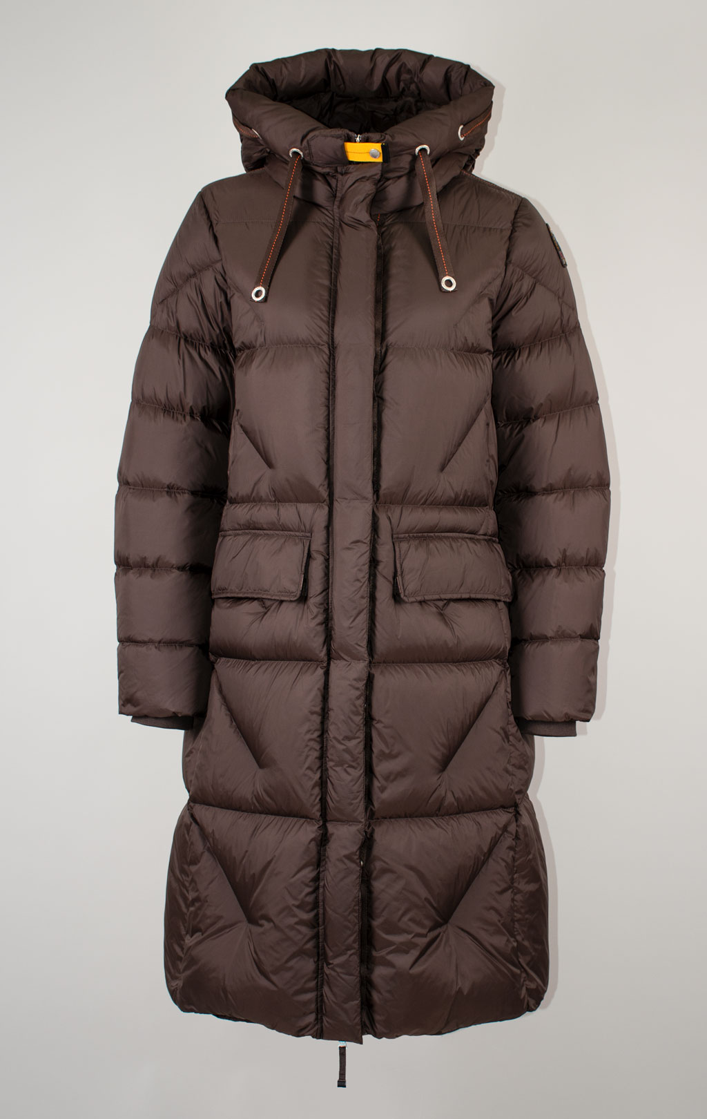 Женское пальто пуховое PARAJUMPERS LEONIE FW 25/26 earth brown 