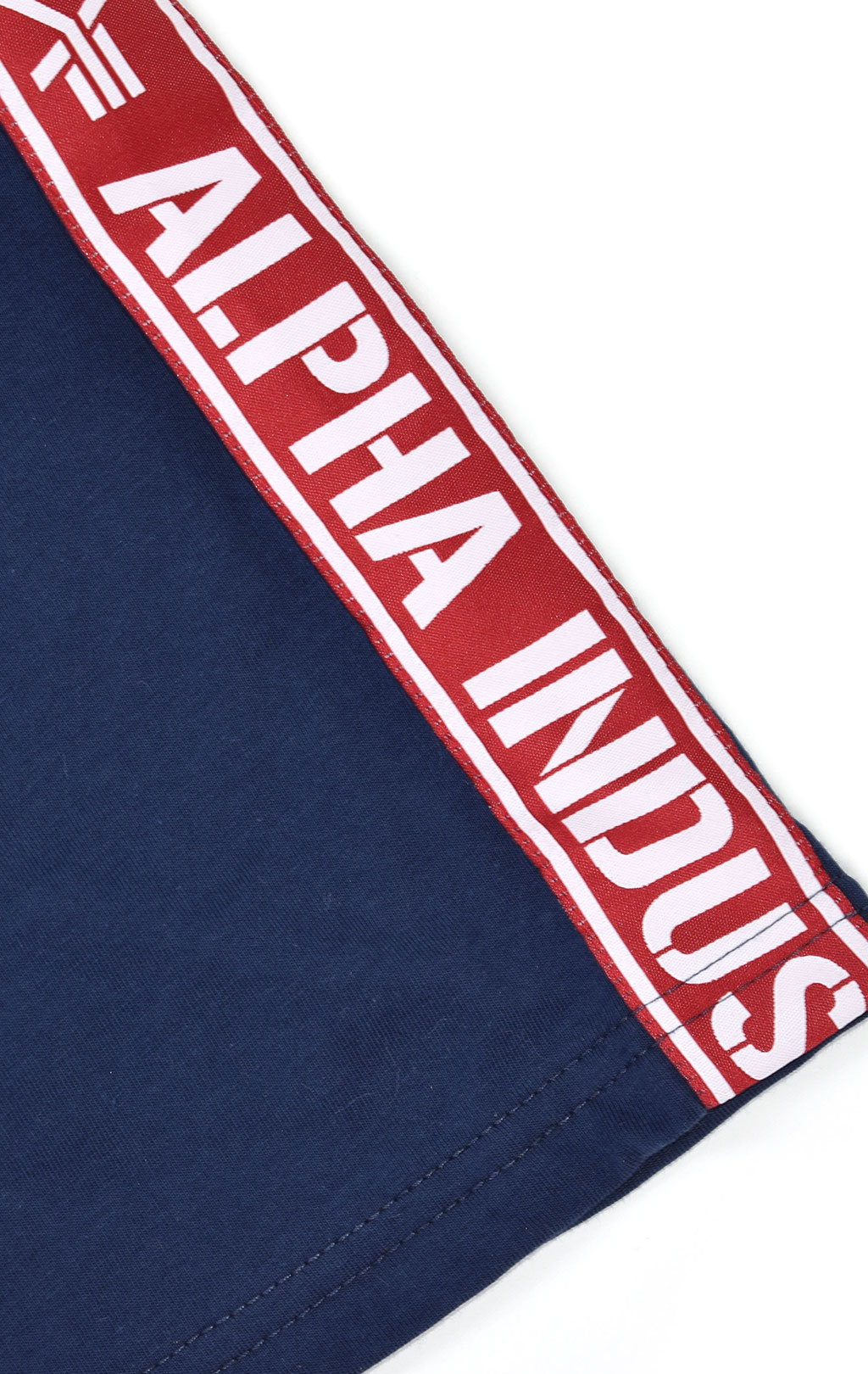 Футболка ALPHA INDUSTRIES AL TYPE T new navy/red 