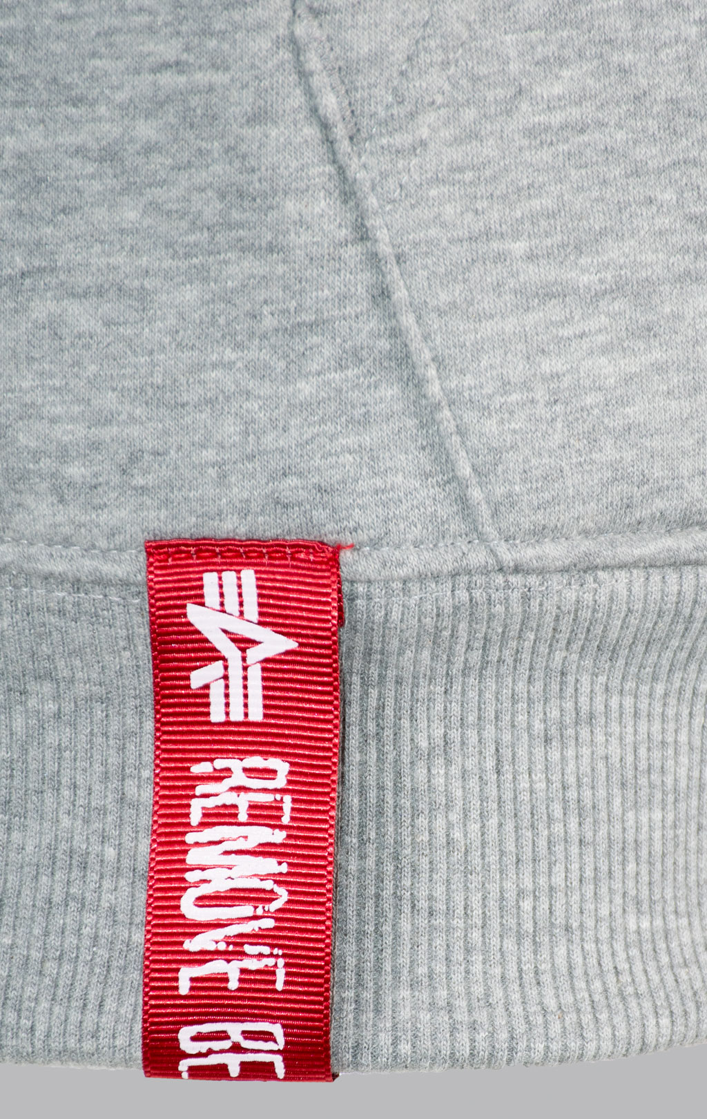 Толстовка ALPHA INDUSTRIES BASIC HOODY RUBBER grey heather 