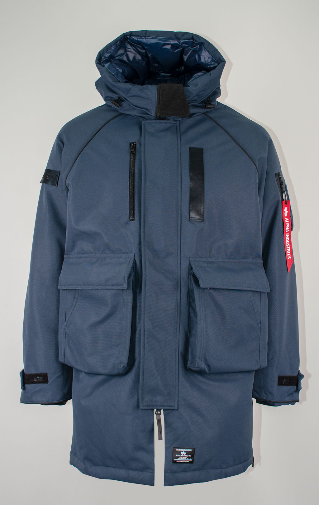 Куртка ALPHA INDUSTRIES SERGEANT PUFFER PARKA FW 25/26 replica blue 