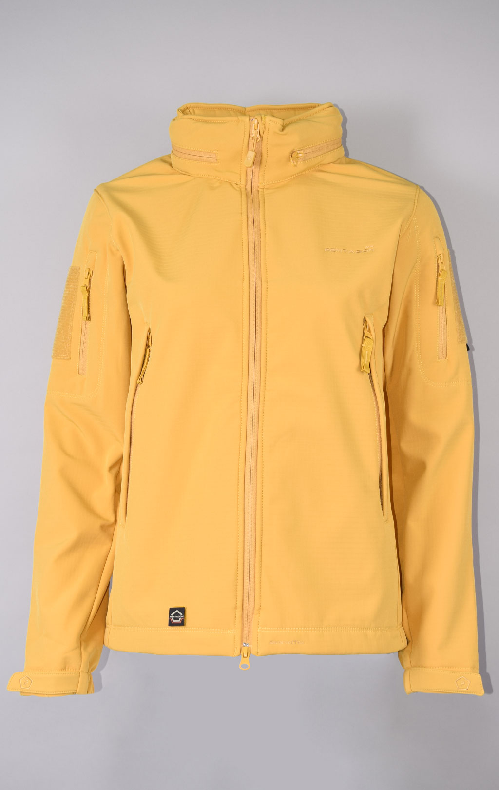 Женская куртка тактическая softshell Pentagon мембрана ARTAXES Soft Shell yellow tuscan-70 08011w 