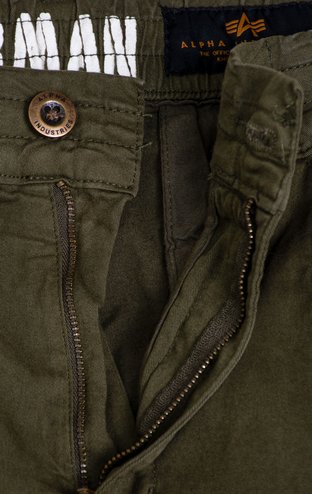 Брюки-карго ALPHA INDUSTRIES AIRMAN dark olive 