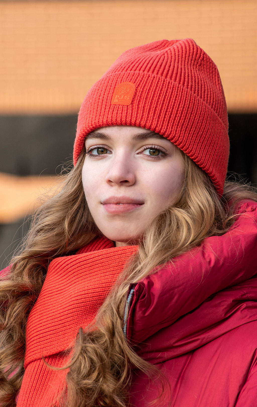 Шапка вязаная PARAJUMPERS PLAIN BEANIE FW 24/25 hormuz 