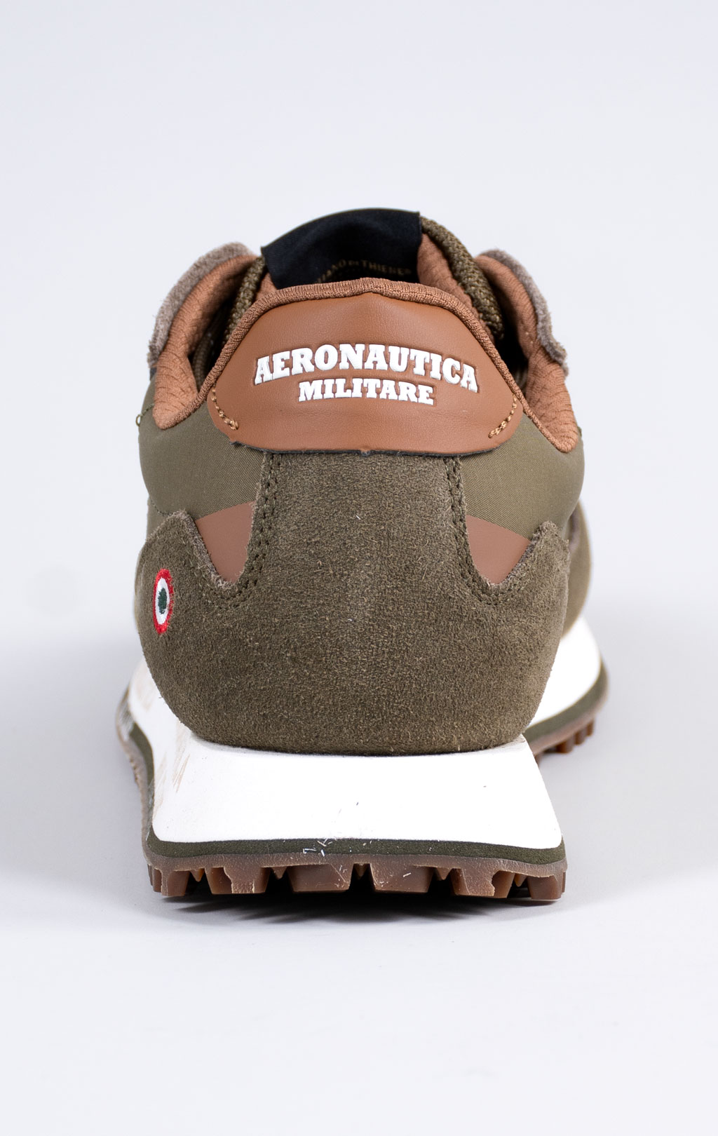 Кроссовки AERONAUTICA MILITARE (SC 0320) SS 26/CN verde militare 