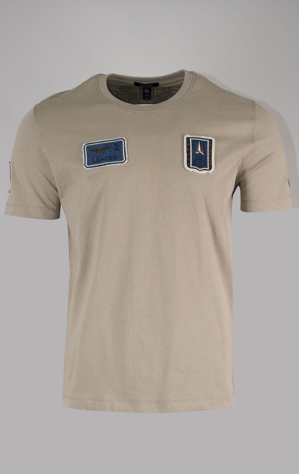 Футболка AERONAUTICA MILITARE SS 25 m/BD dune beige (TS 2411) 
