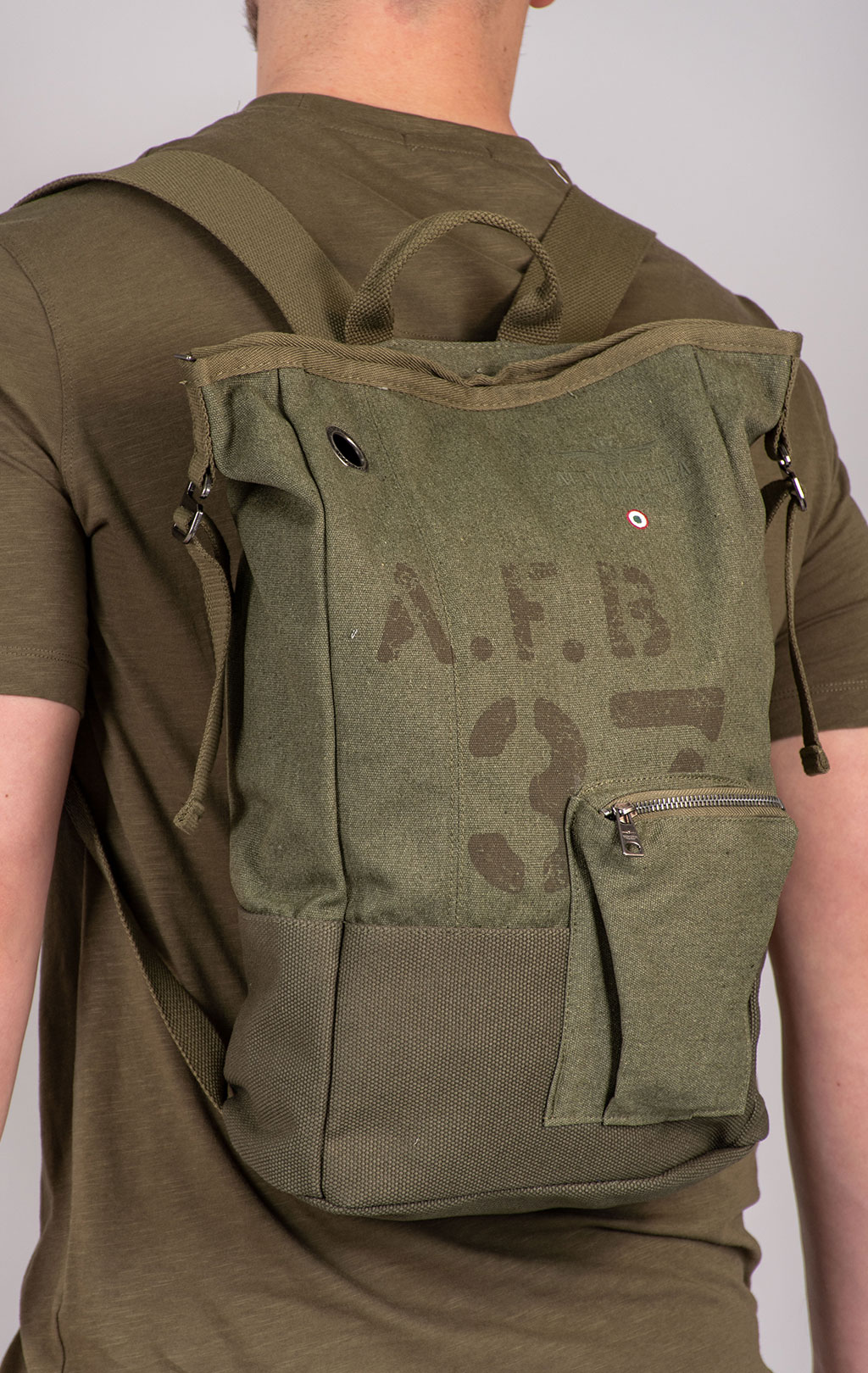 Рюкзак AERONAUTICA MILITARE SS 25/CN fern green (BO 1161) 