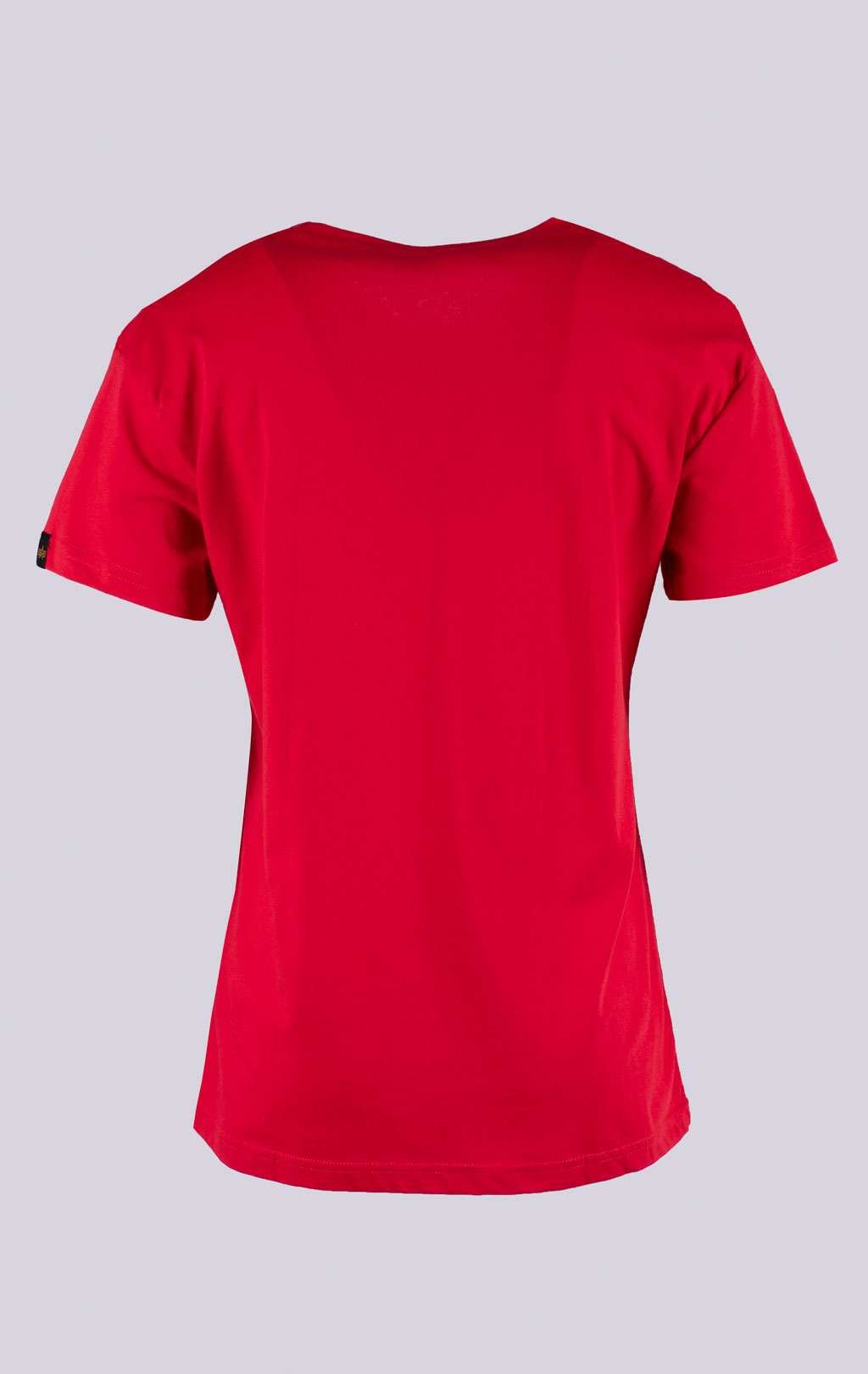 Женская футболка ALPHA INDUSTRIES NEW BASIC T speed red 