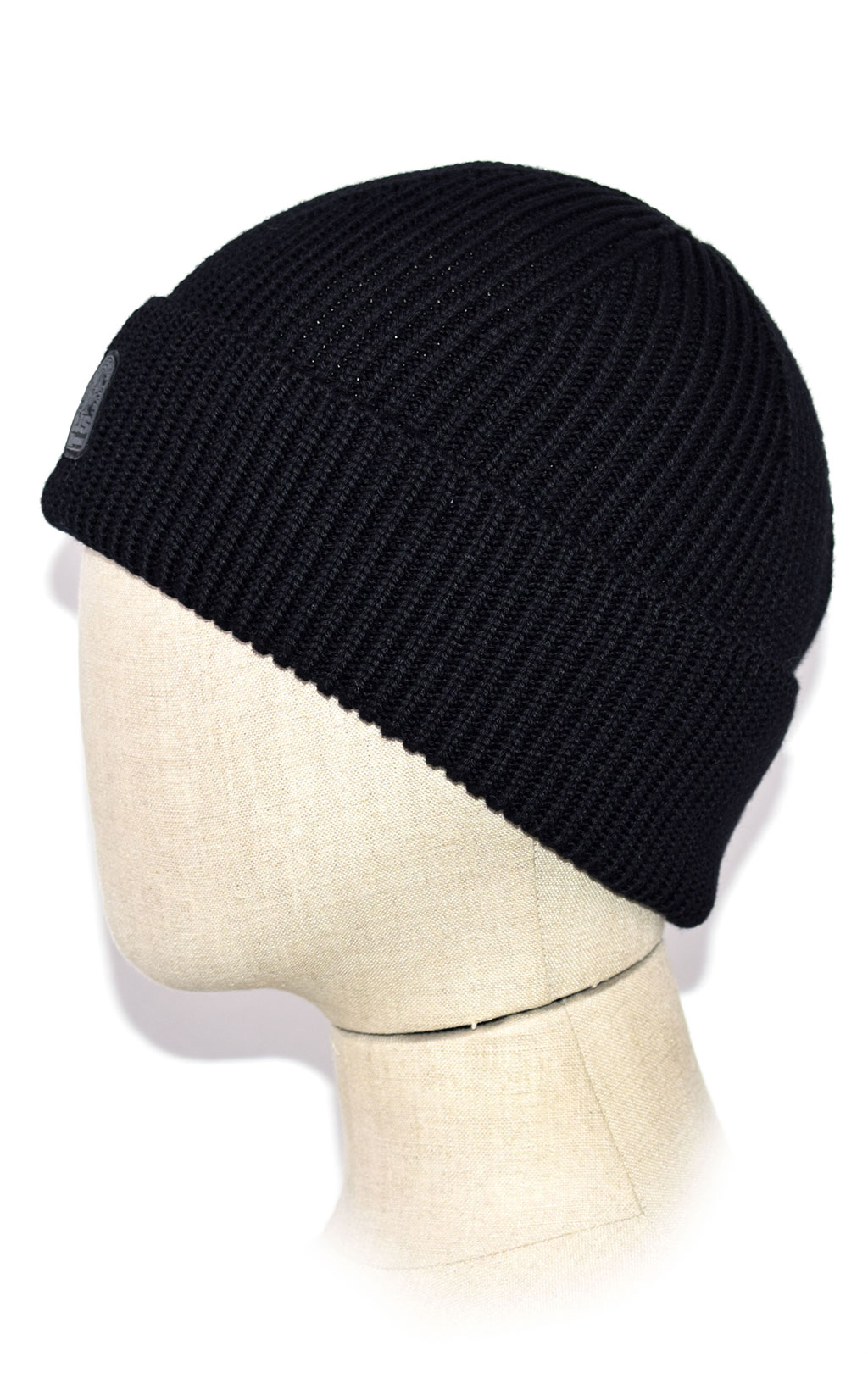 Шапка вязаная PARAJUMPERS PLAIN BEANIE FW 20/21 black 