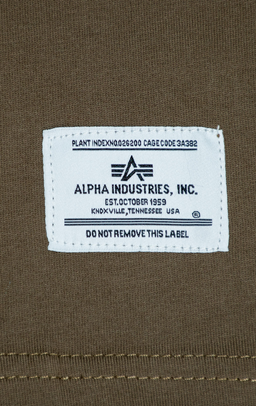 Футболка ALPHA INDUSTRIES ESSENTIAL GEN II TEE плотная FW 25/26 espesso 