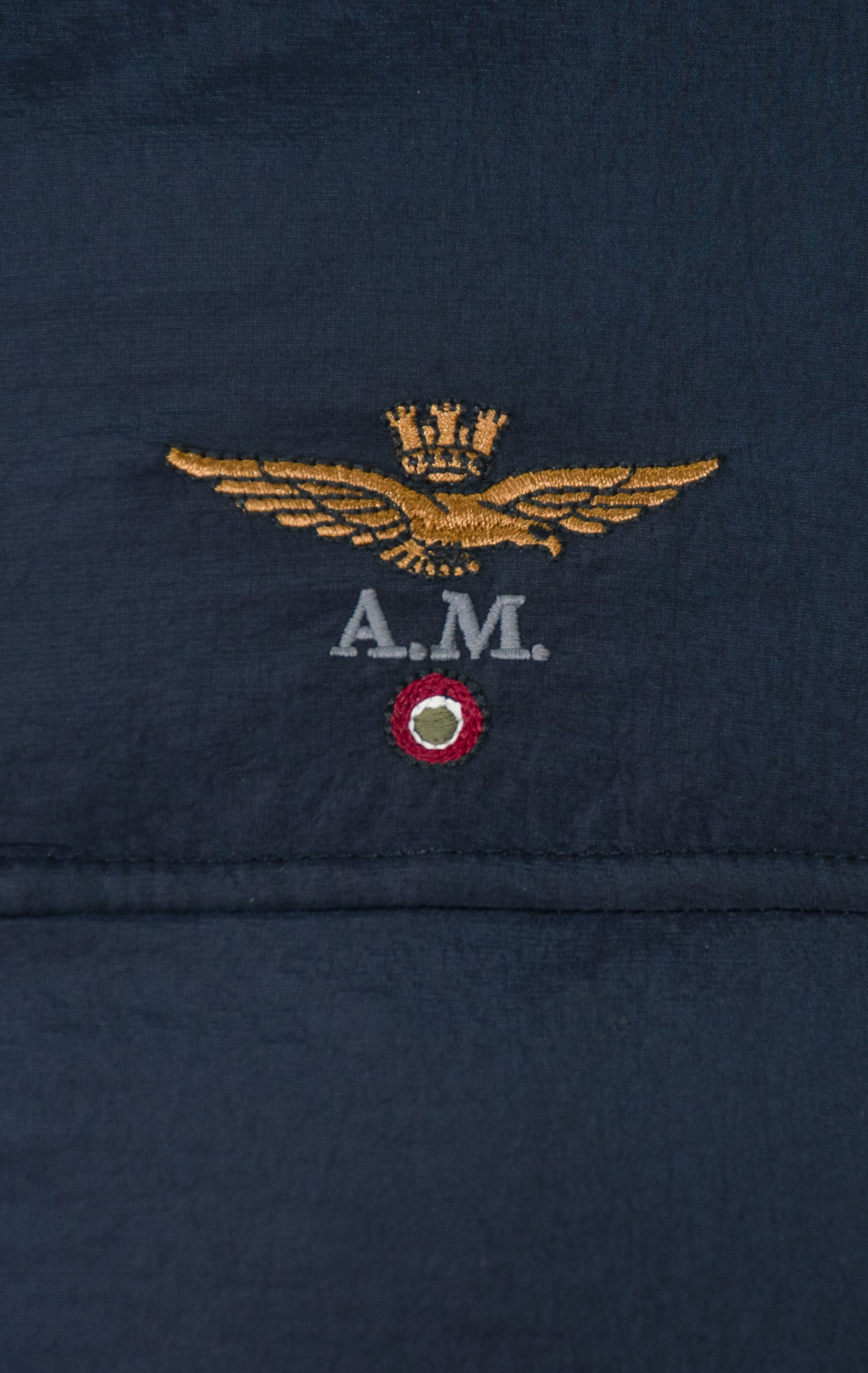 Куртка с капюшоном AERONAUTICA MILITARE FW 25/26/CN midnight blue (AB 3025) 