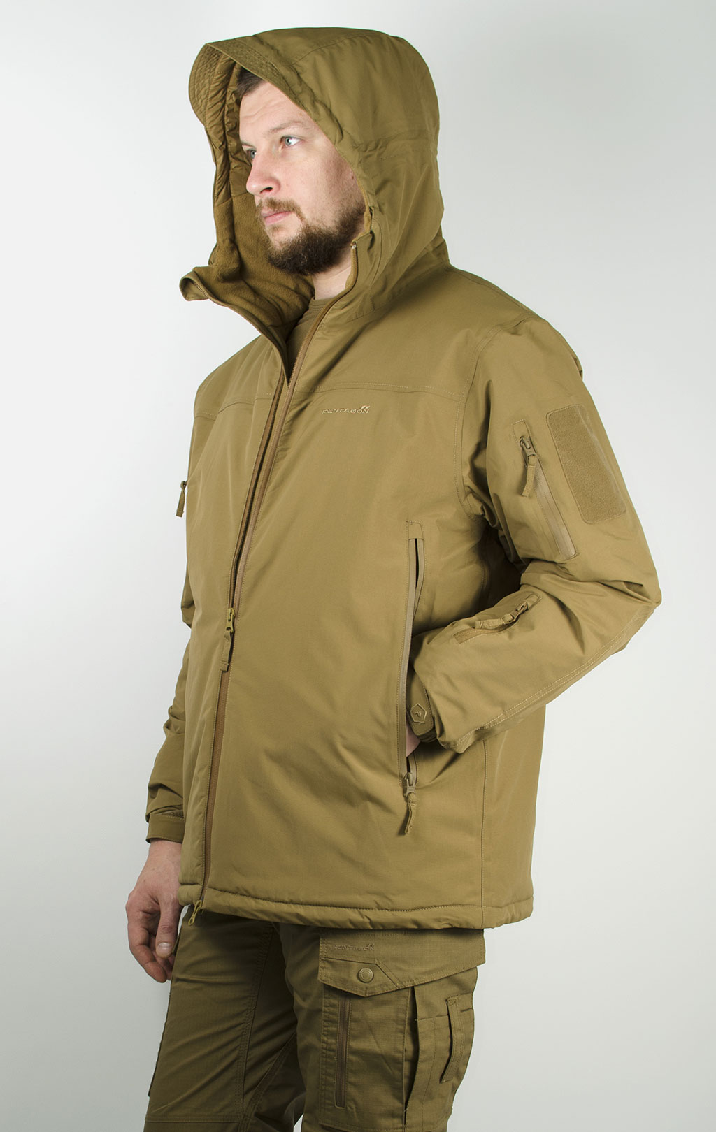 Куртка тактическая Pentagon LCP Primaloft coyote 01004 