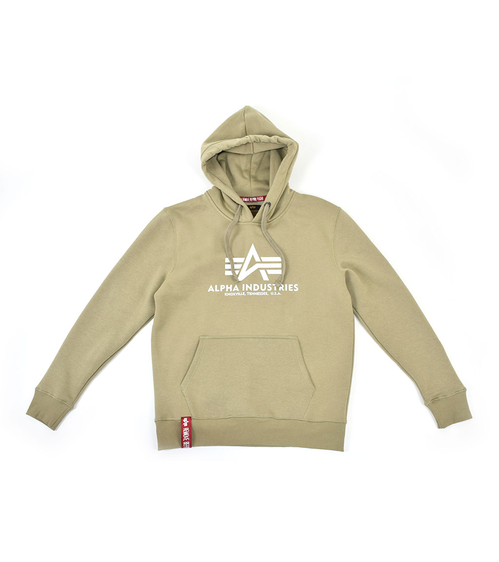 Толстовка ALPHA INDUSTRIES BASIC HOODY light olive 