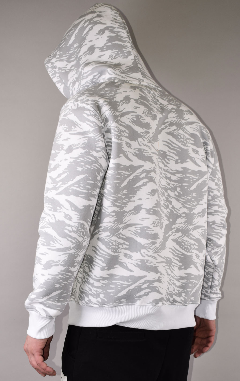 Толстовка ALPHA INDUSTRIES BASIC HOODY brushstroke white 