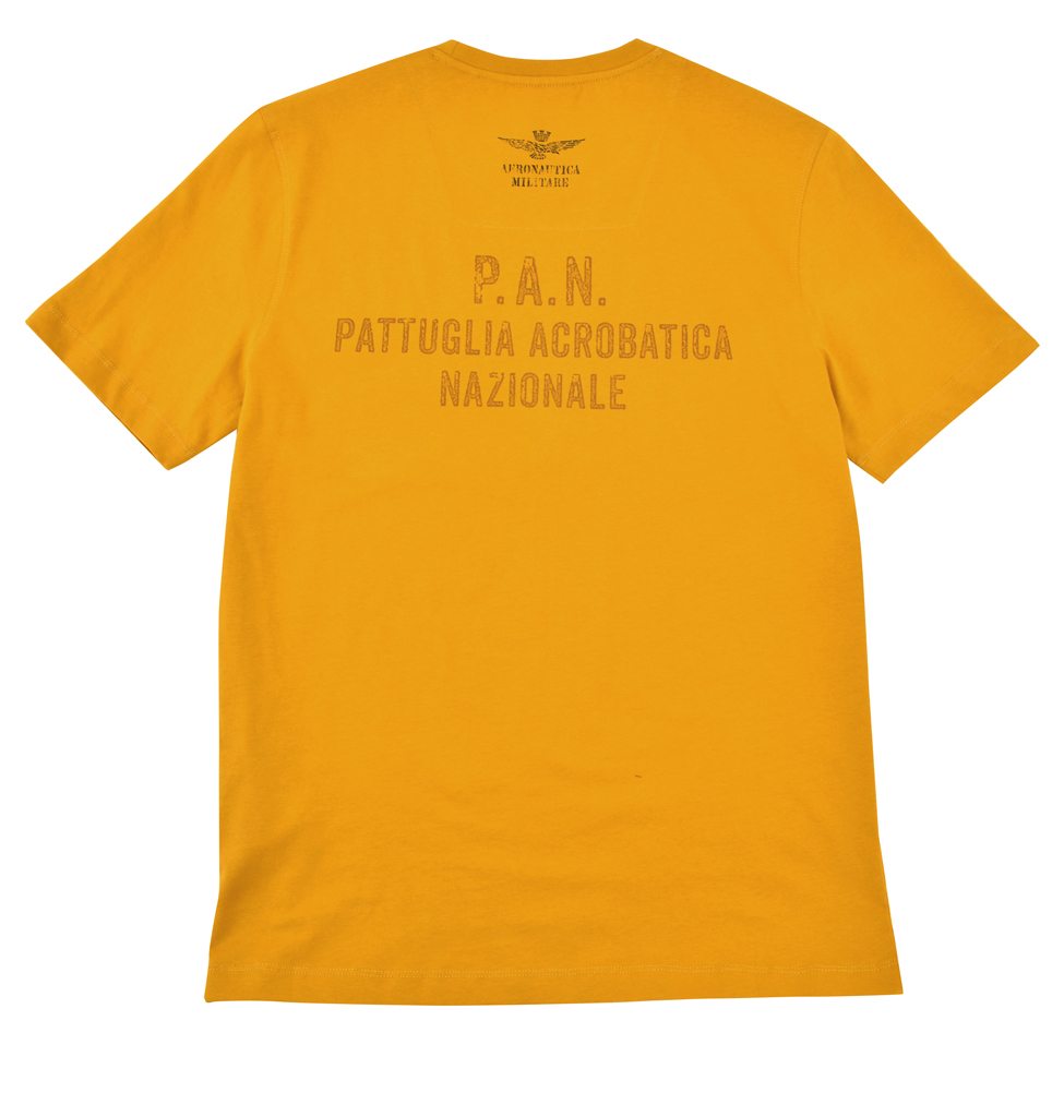 Футболка AERONAUTICA MILITARE mustard gold (TS 1479) 