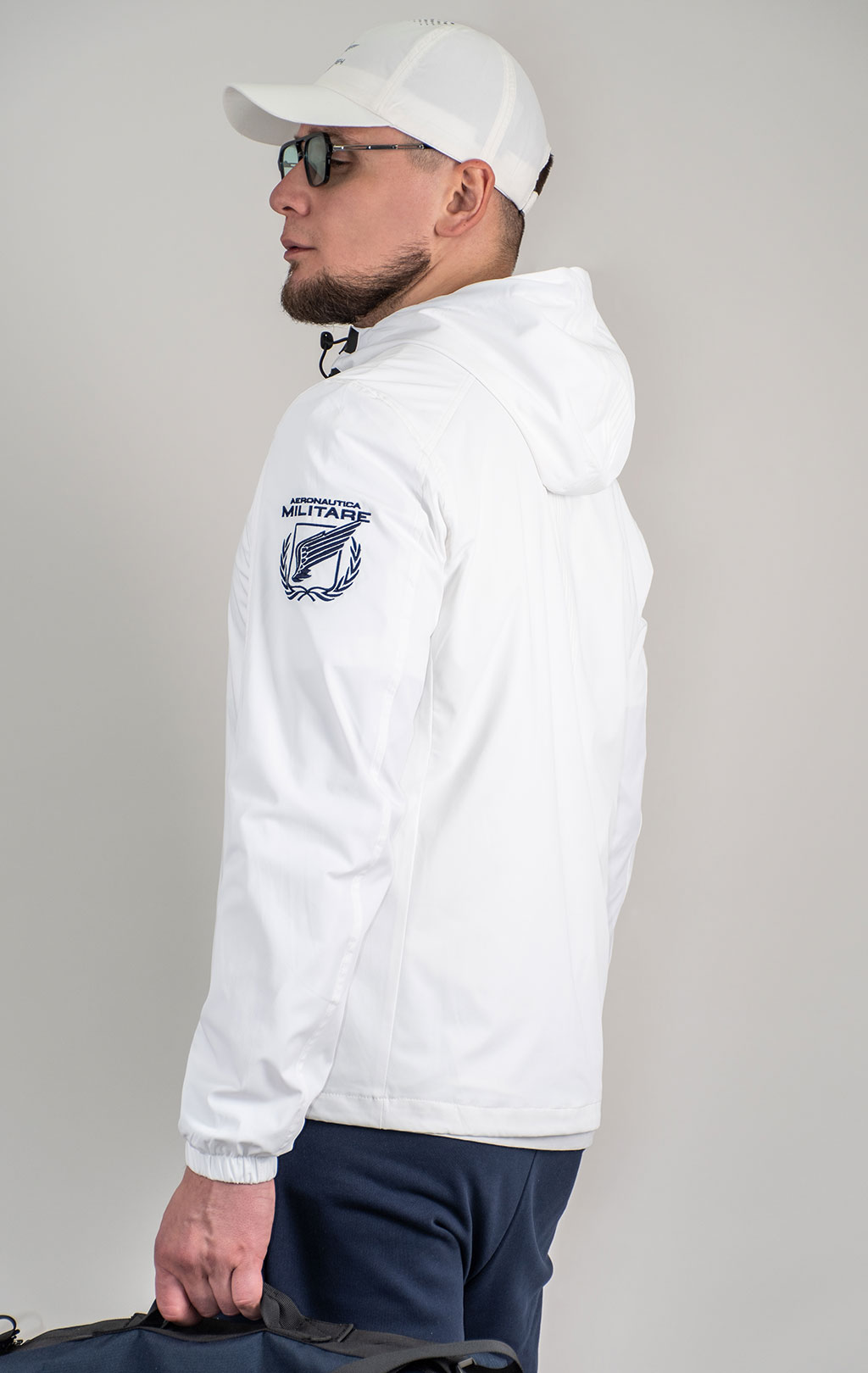 Ветровка AERONAUTICA MILITARE SS 25 m/BD off white (AB 2204) 