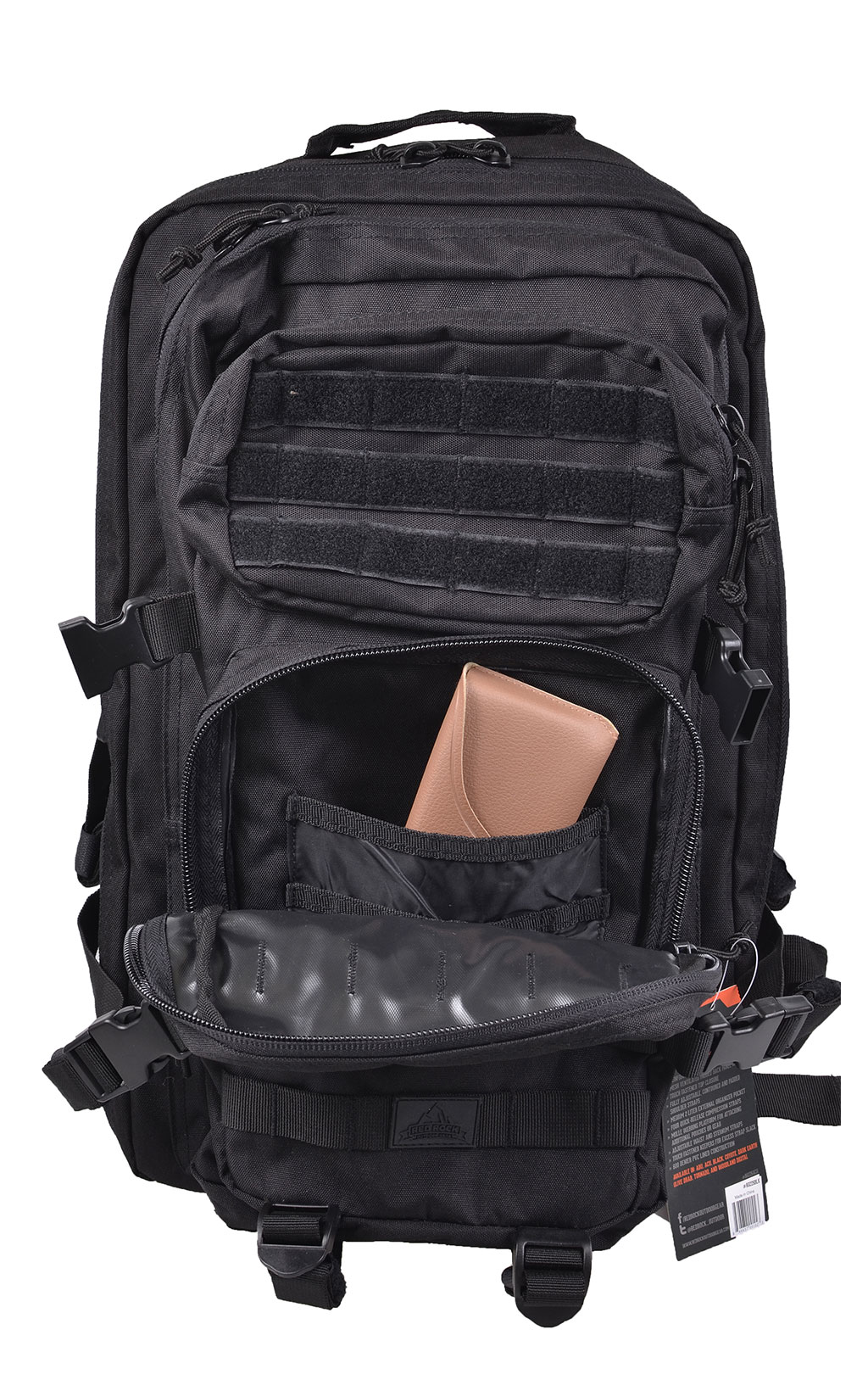 Рюкзак тактический Red Rock ASSAULT large (35L) black 