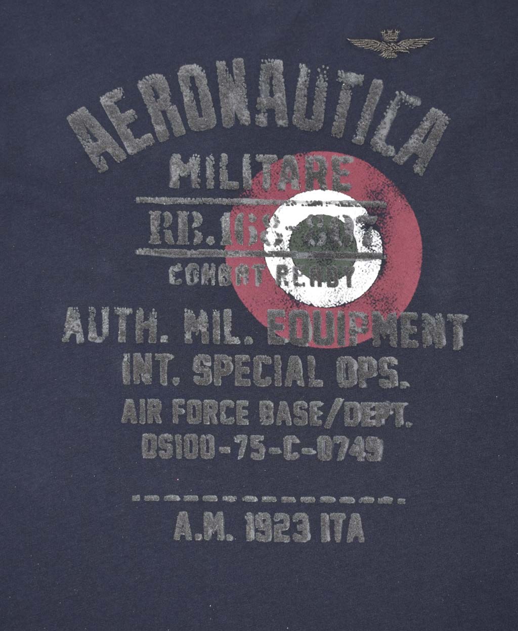 Лонгслив AERONAUTICA MILITARE FW 20/21/TR blue navy (TS 1826) 