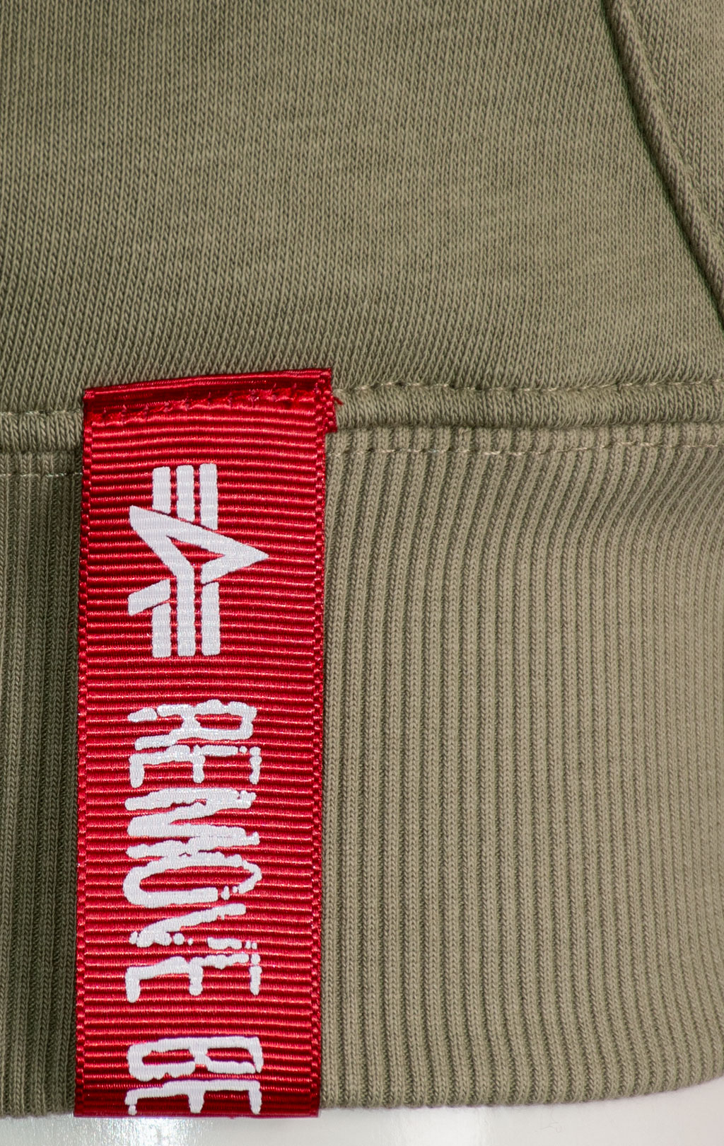Толстовка ALPHA INDUSTRIES BASIC ZIP HOODY olive 
