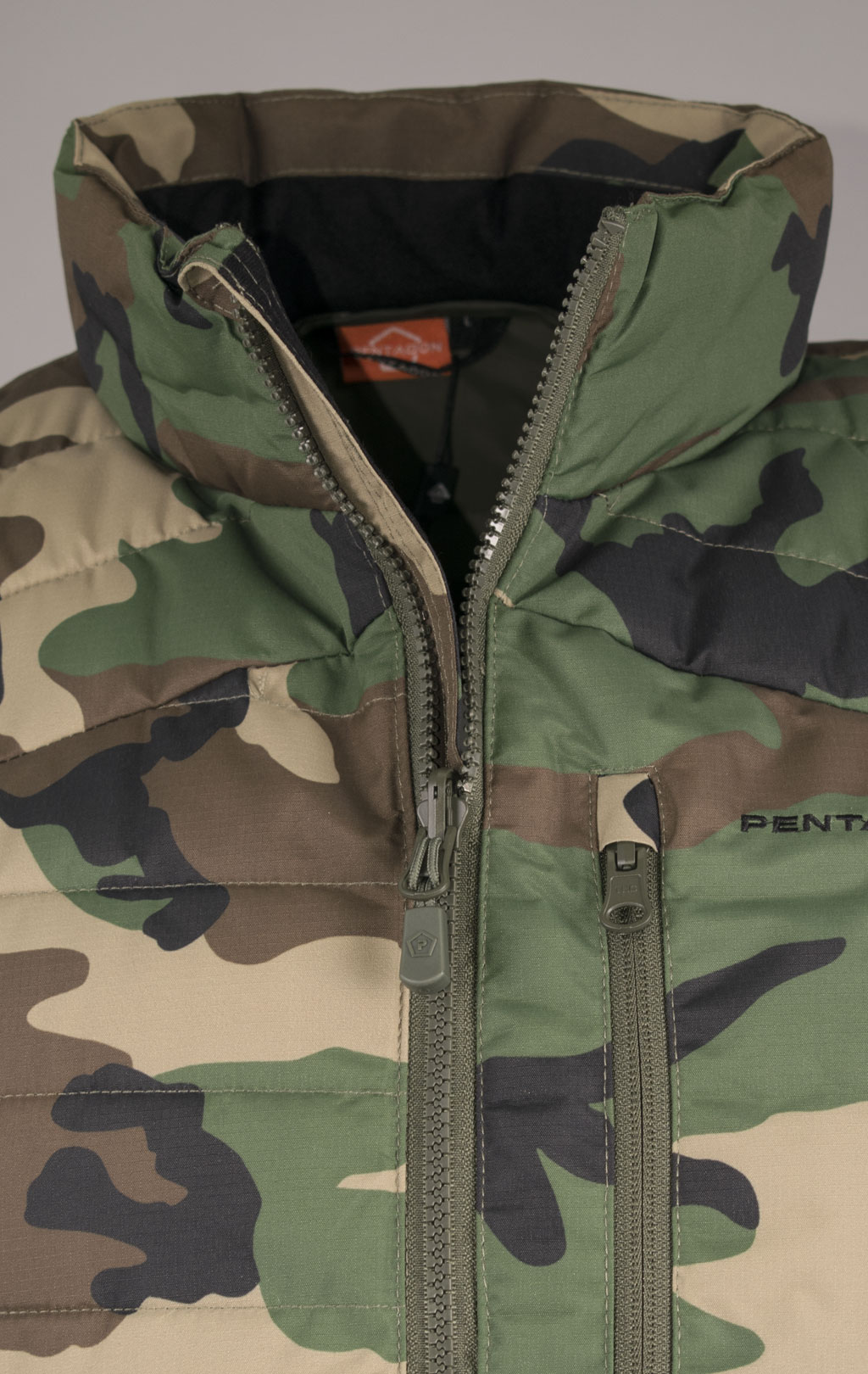 Жилет утеплённый Pentagon ARCADIAN нейлон MJC® SYSTEM camo woodland 04008 