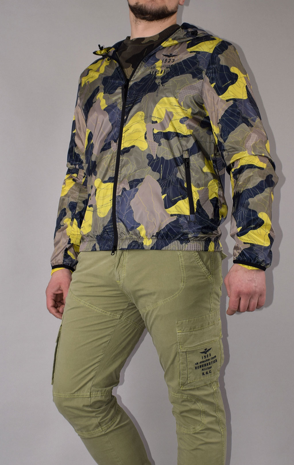 Ветровка AERONAUTICA MILITARE SS 21 m/CN camouflage giallo (AB 1936) 