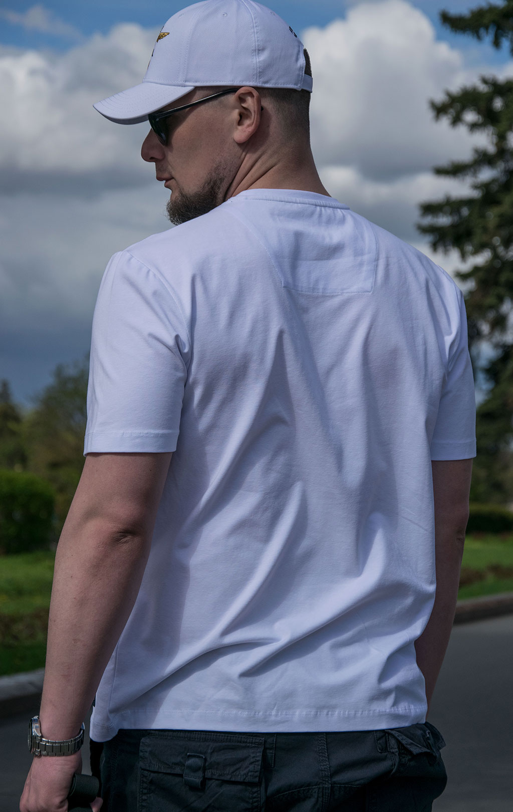 Футболка AERONAUTICA MILITARE SS 22/TR off white (TS 1933)