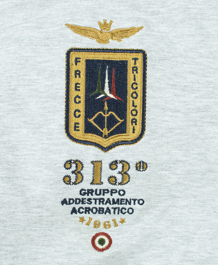 Ветровка AERONAUTICA MILITARE REVERSIBLE grigio melange/blue (AF 201) 