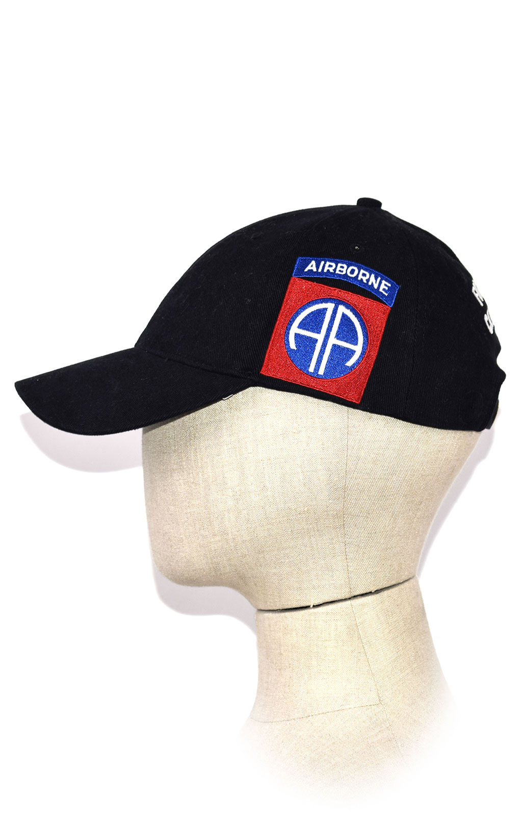 Бейсболка EC 82nd AIRBORNE SIDE LOGO black (6136) 