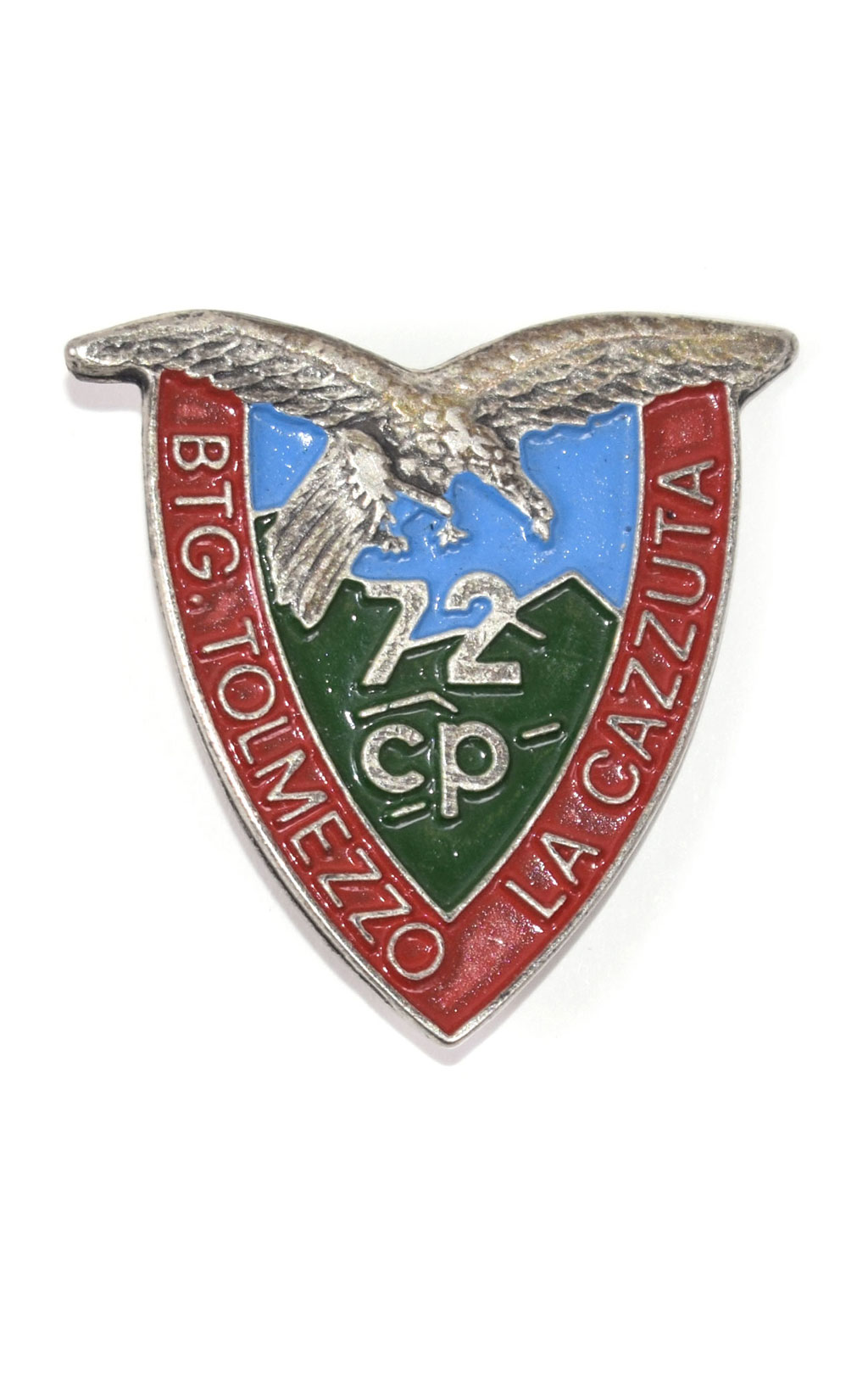 Знак BTG TOLMEZZO 72CP LACAZZUTA Италия