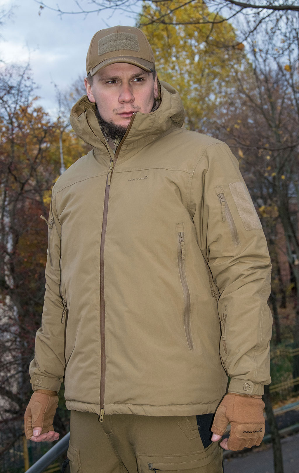 Куртка тактическая Pentagon LCP VELOCITY Primaloft coyote 01007 