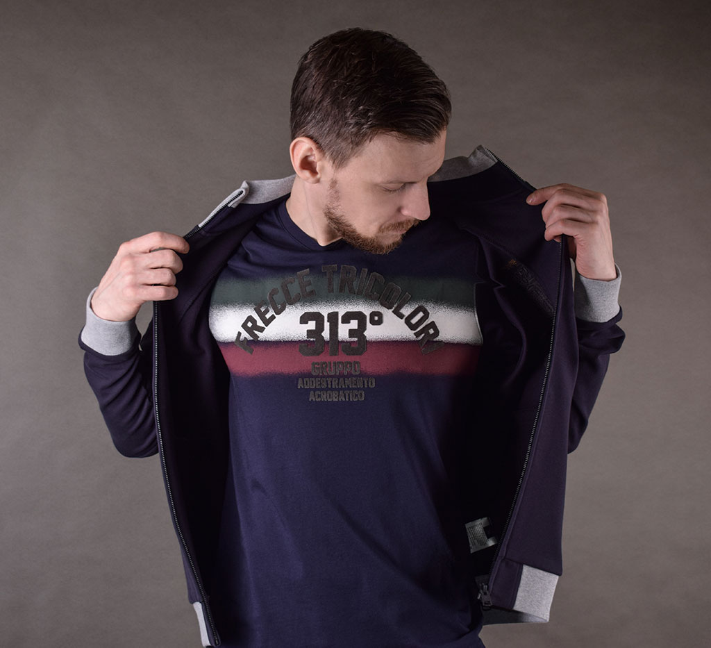 Футболка AERONAUTICA MILITARE SS19 blue navy (TS 1620)