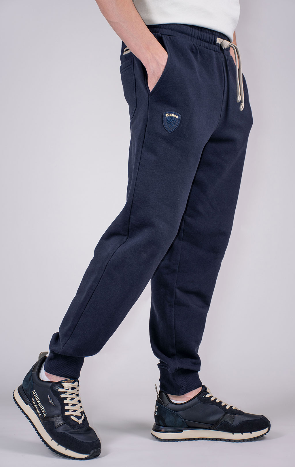 Брюки спортивные BLAUER ANDERSON FW 24/25 blue (FO7155) 