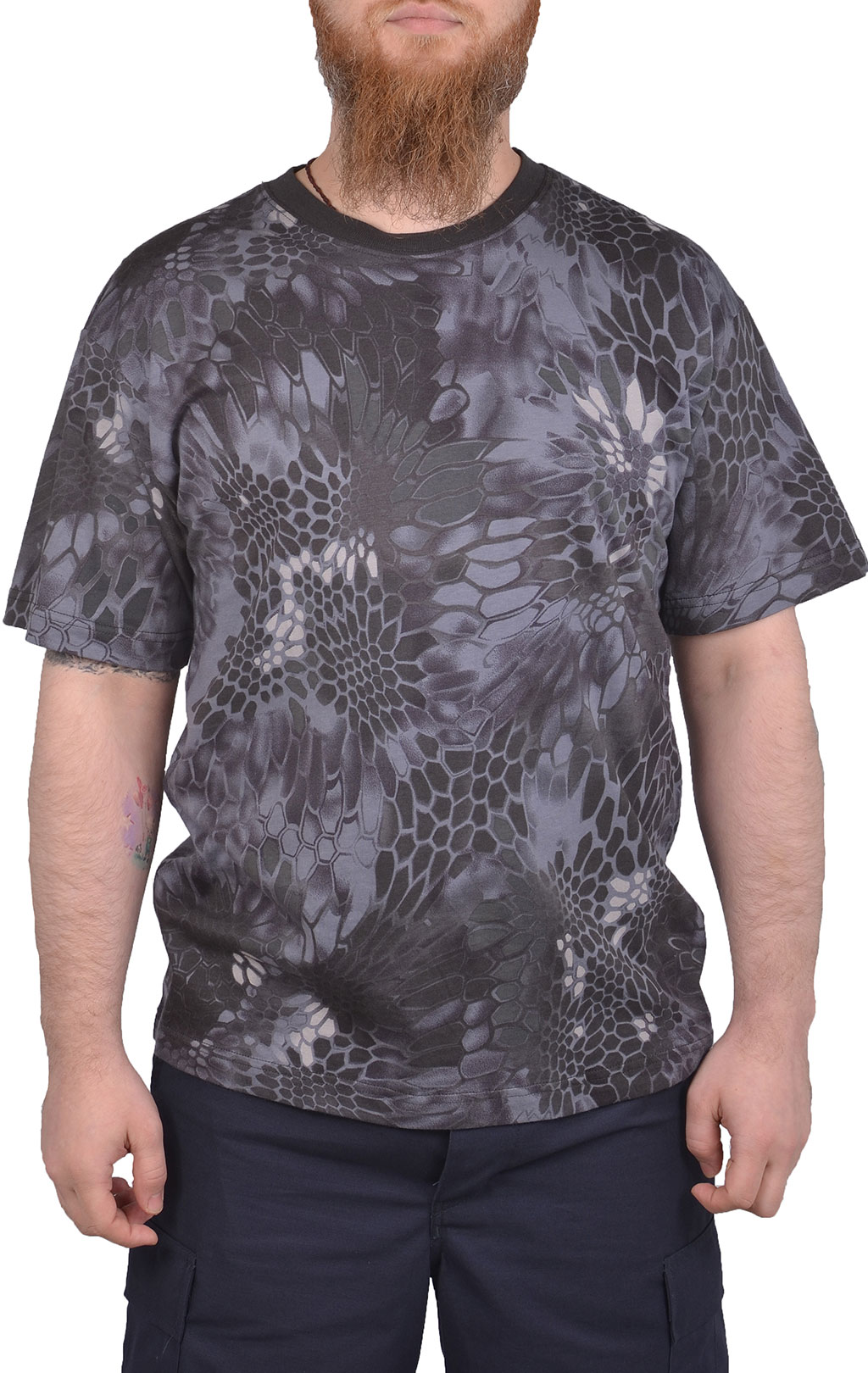 Футболка snake black