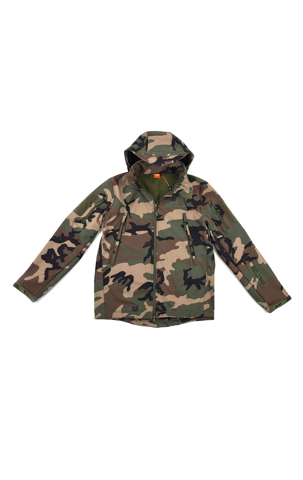 Куртка тактическая softshell Pentagon мембрана ARTAXES Soft Shell camo woodland 08011 