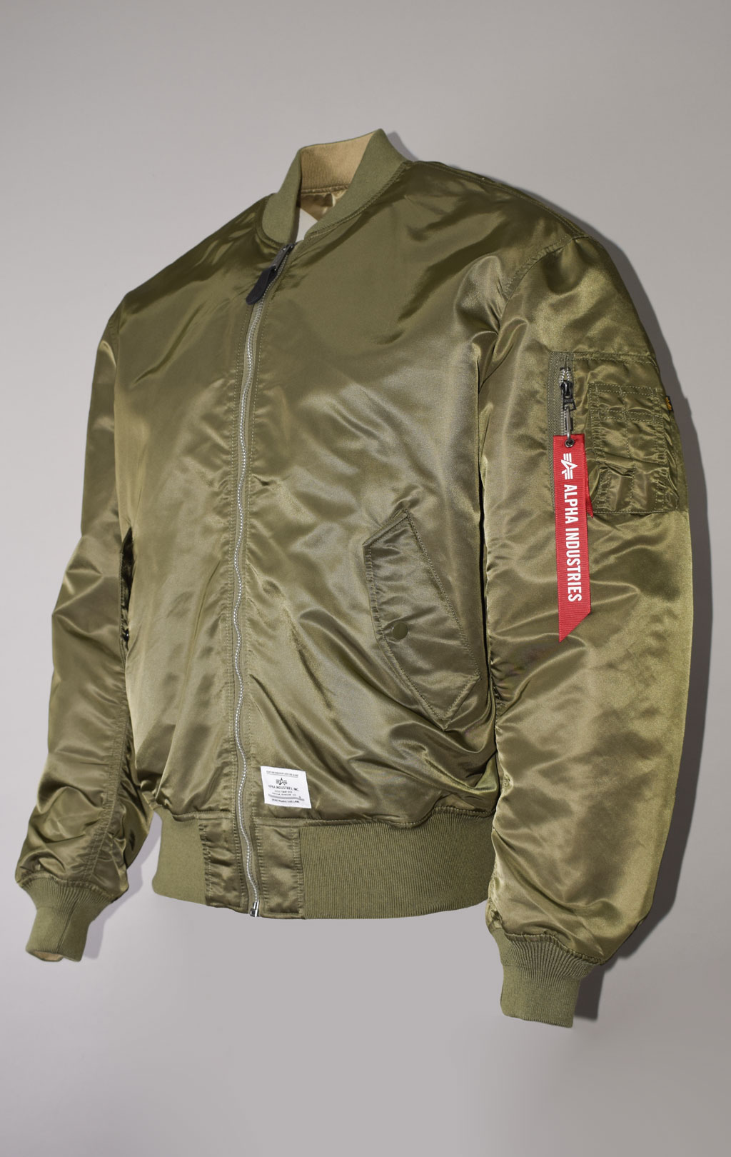 Ветровка ALPHA INDUSTRIES GEN-II FLIGHT JACKET L-2B SS 25 m OG-107 green 