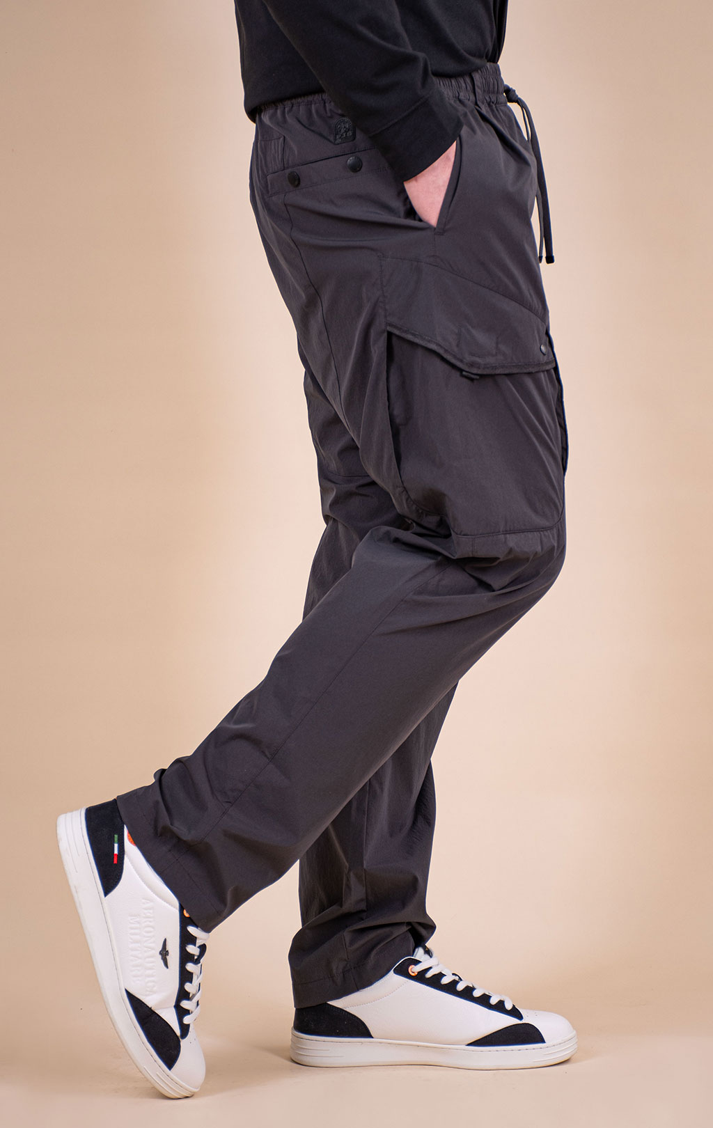 Брюки PARAJUMPERS MALLAIG SOLOTEX SS 26 charcoal grey 