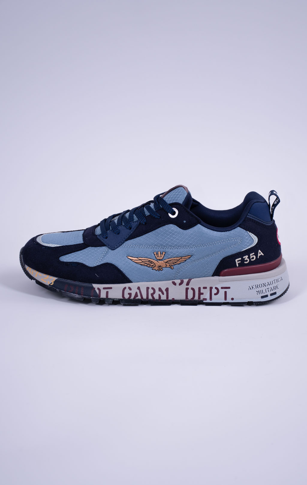 Кроссовки AERONAUTICA MILITARE (SC 0276) FW 26/27/CN blue/avio 