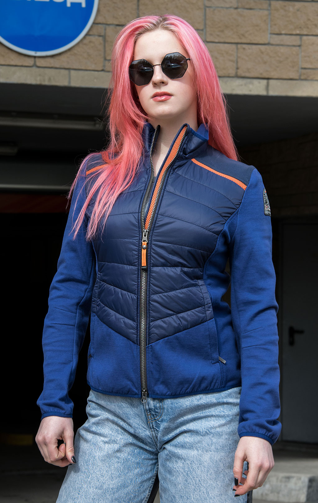 Женская ветровка PARAJUMPERS IRON delft blue 