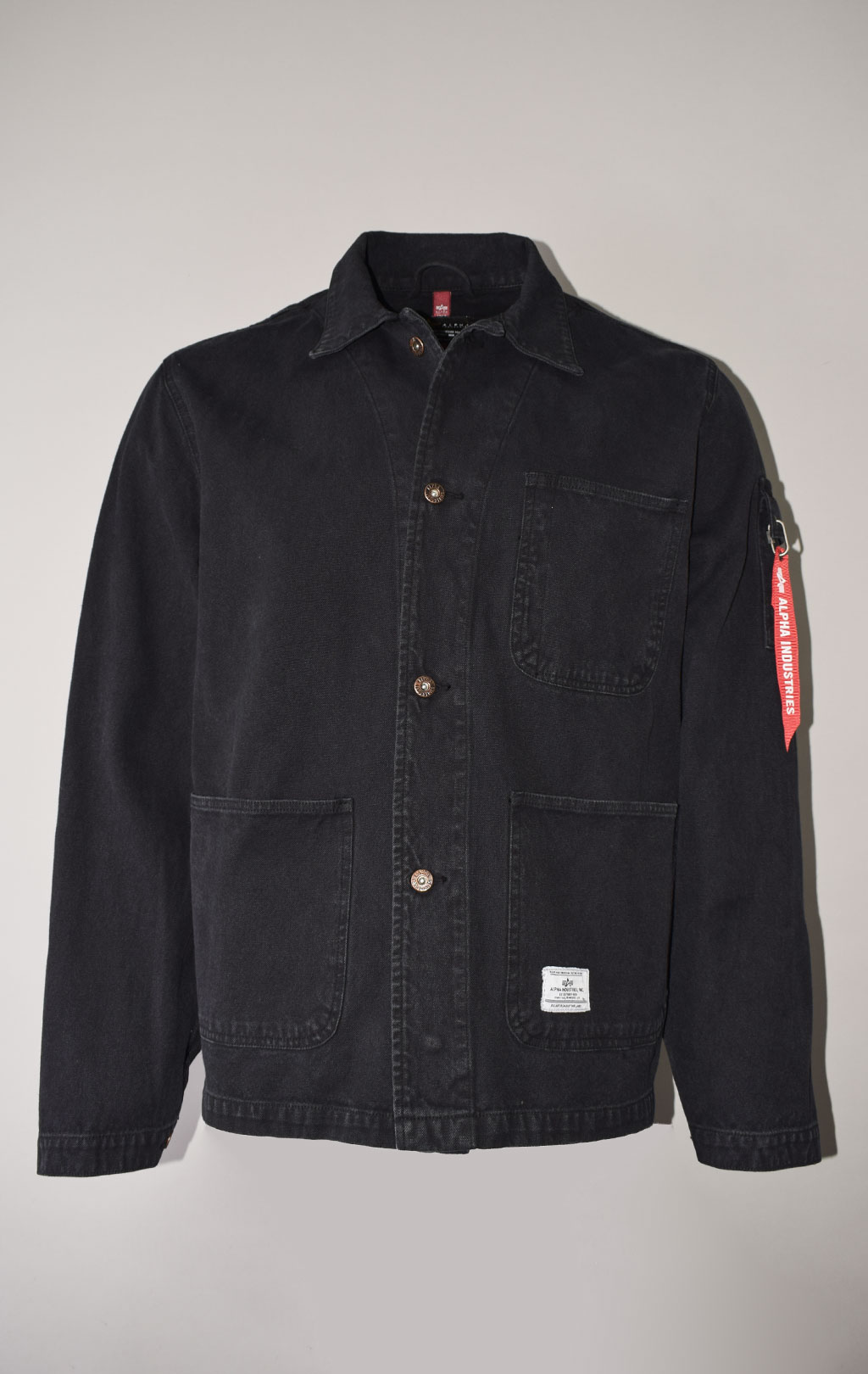 Ветровка ALPHA INDUSTRIES UTILITY CHORE COAT N-3 SS 23 m black 