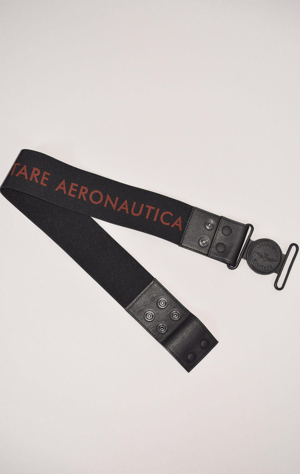 Женский ремень эластичный AERONAUTICA MILITARE FW 22/23/IT nero (CI 290)