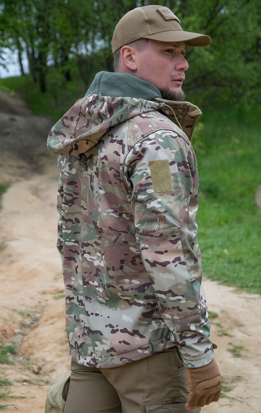 Куртка тактическая Mil-Tec SCU 14 Soft Shell multicam 