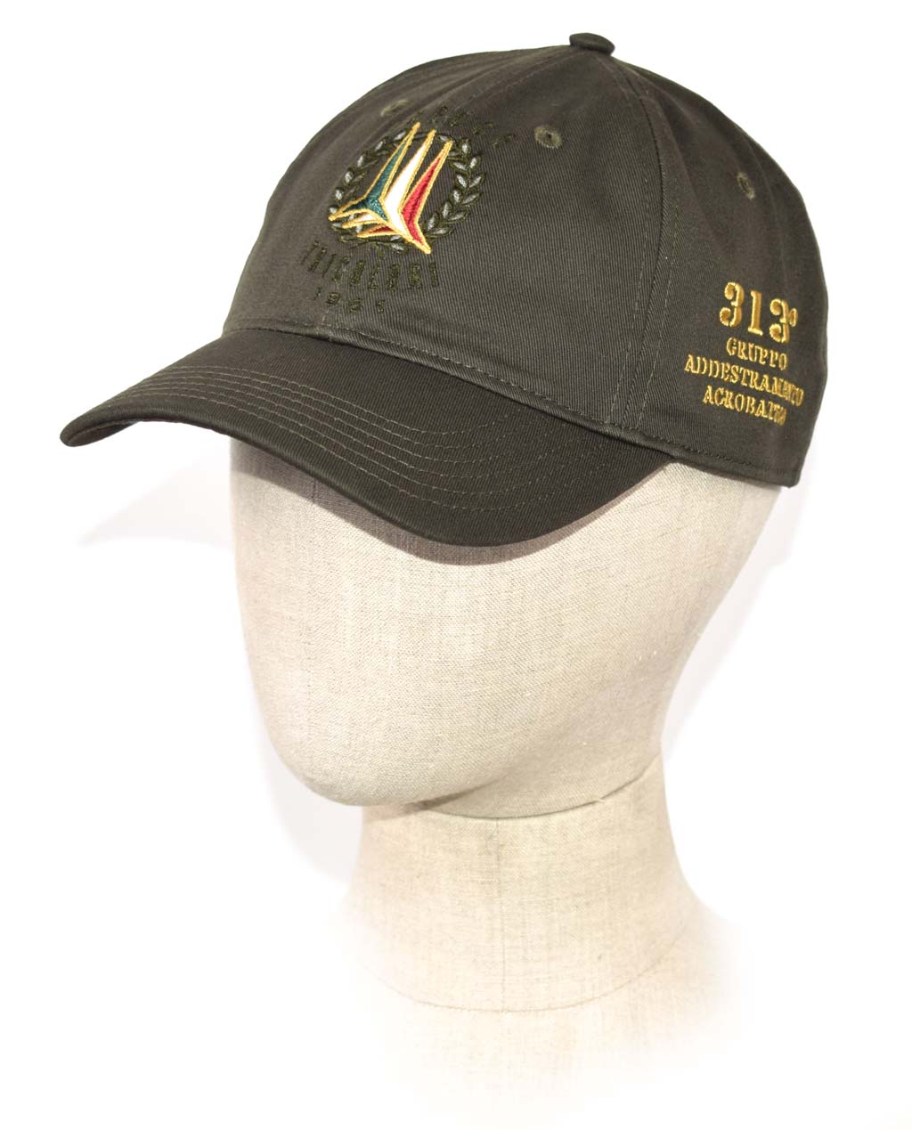 Бейсболка AERONAUTICA MILITARE FW 20/21/CN verde scuro (HA 1059)