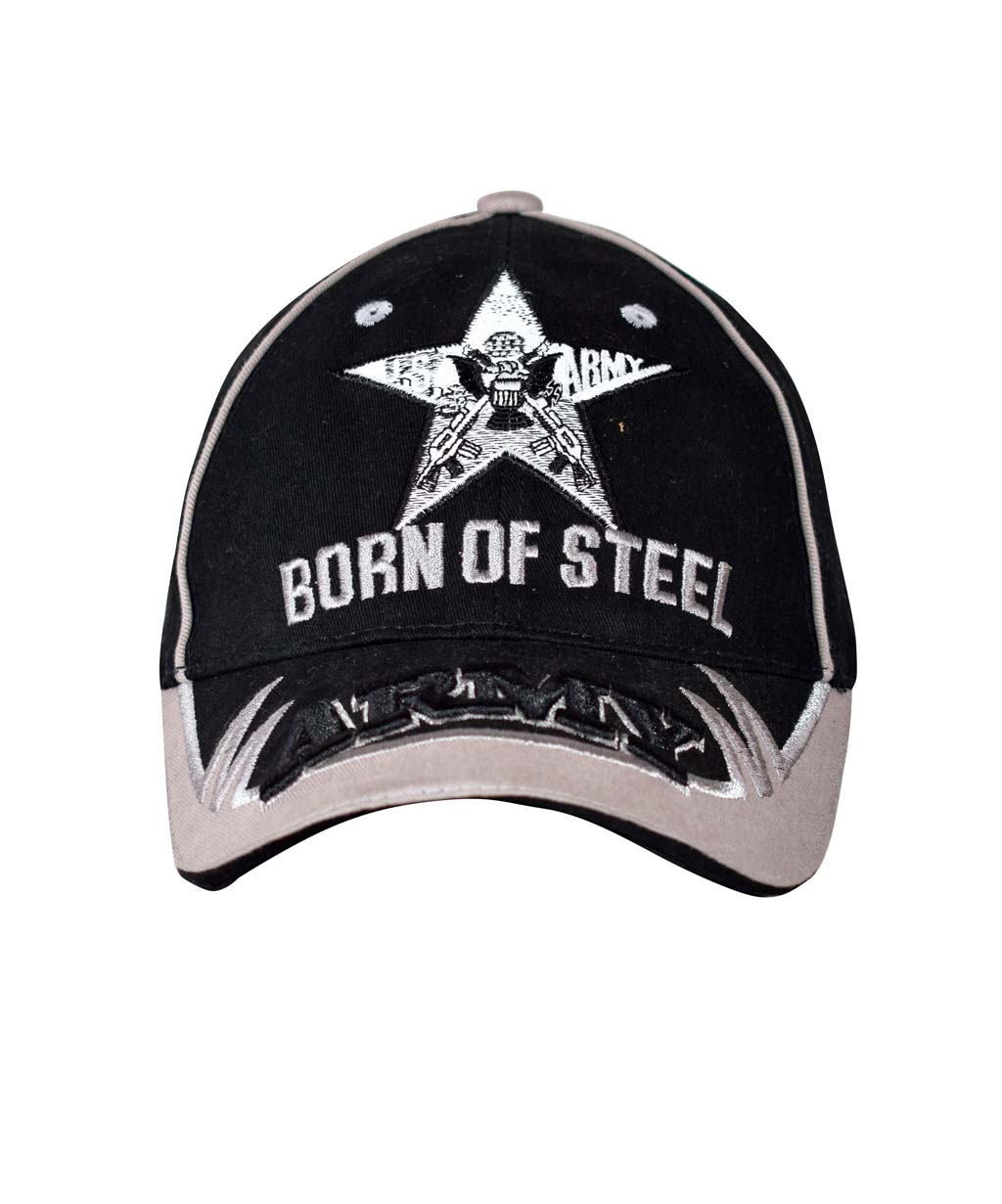 Бейсболка EC ARMY BORN OF STEEL black (5546) 