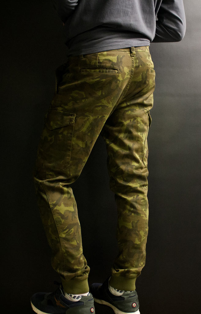 Брюки-карго AERONAUTICA MILITARE camouflage (PF 673) 