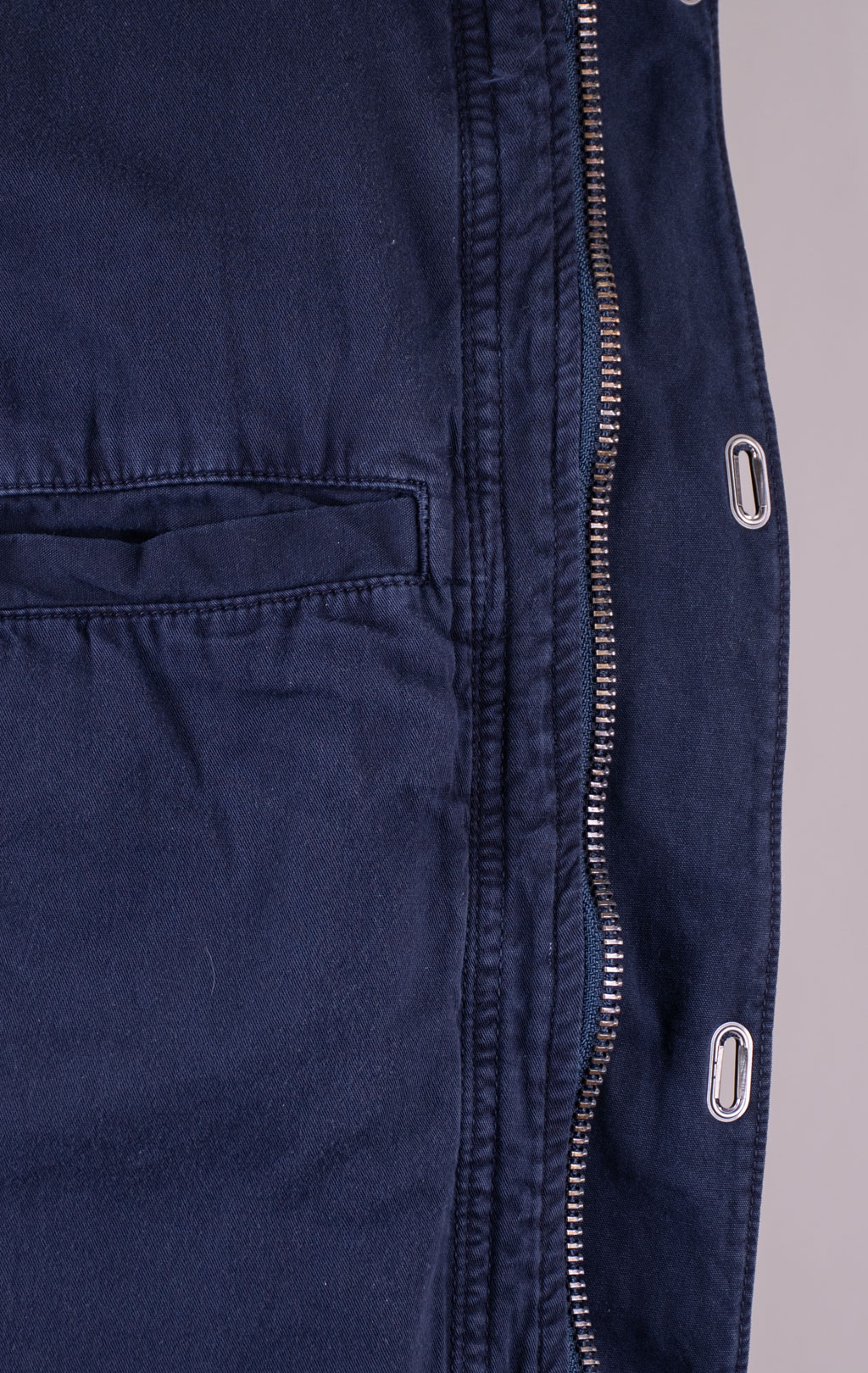 Бомбер-ветровка ALPHA INDUSTRIES US NAVY DECK HOOKED MOD JACKET SS 24 m replica blue 