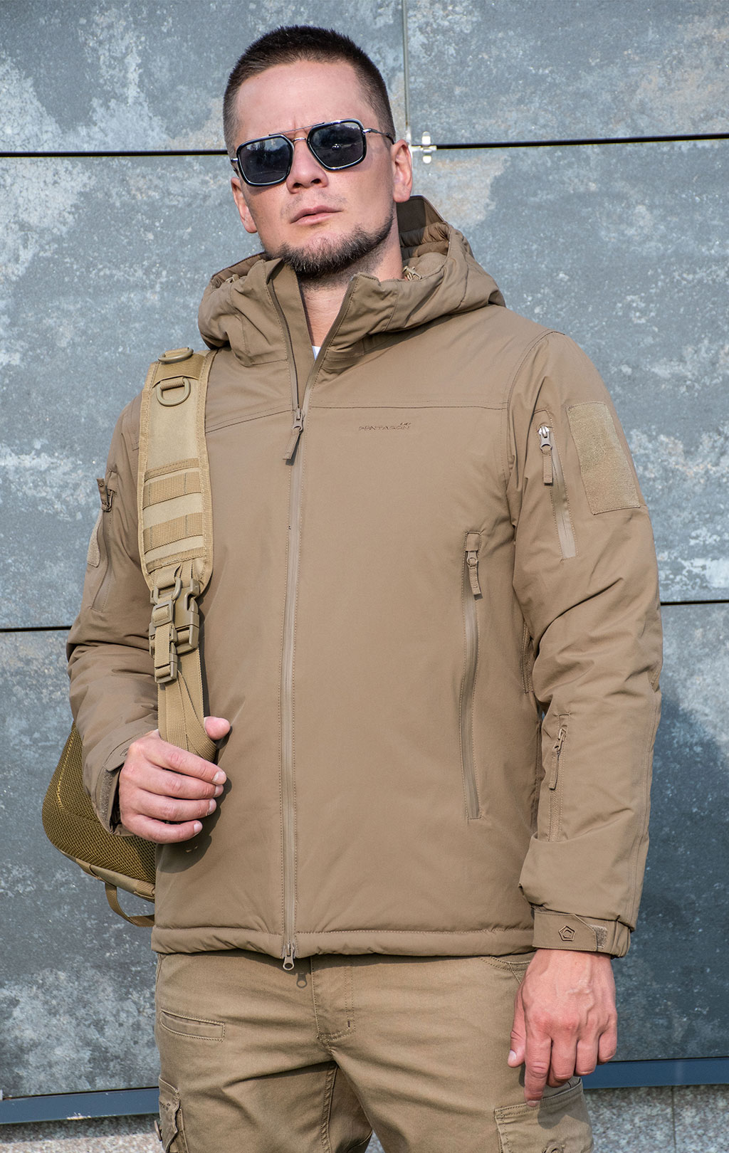Парка тактическая Pentagon HOPLITE coyote 01010 