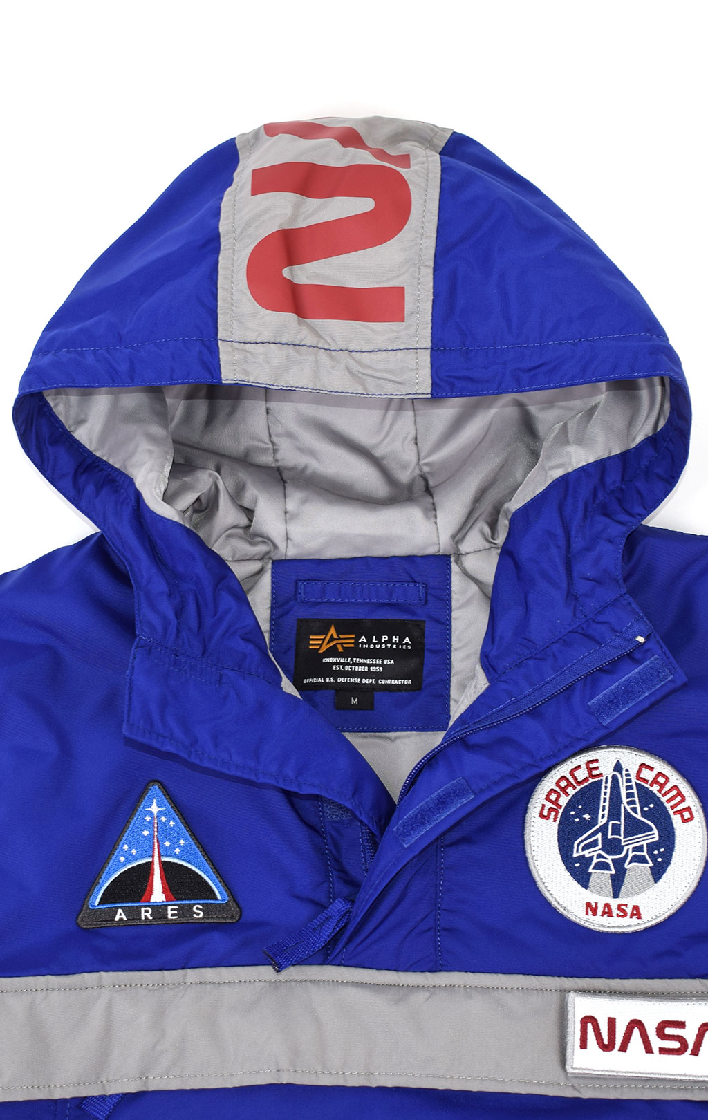 Анорак ALPHA INDUSTRIES NASA SPACE CAMP ANORAK nautical blue 