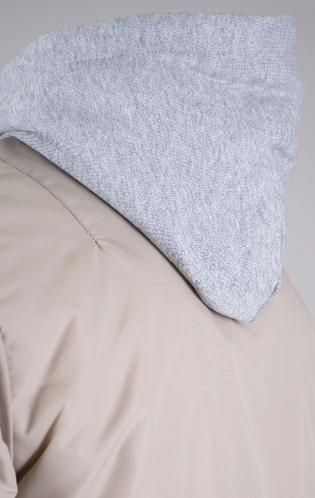 Бомбер ALPHA INDUSTRIES MA-1 TT TWO TONE HOOD organic beige 
